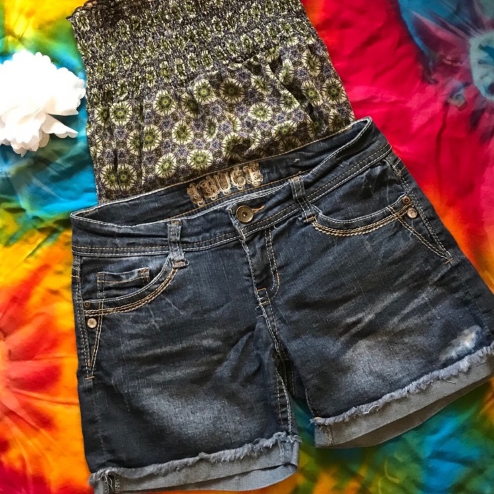 Truce Jeans Slight Distressed Look
